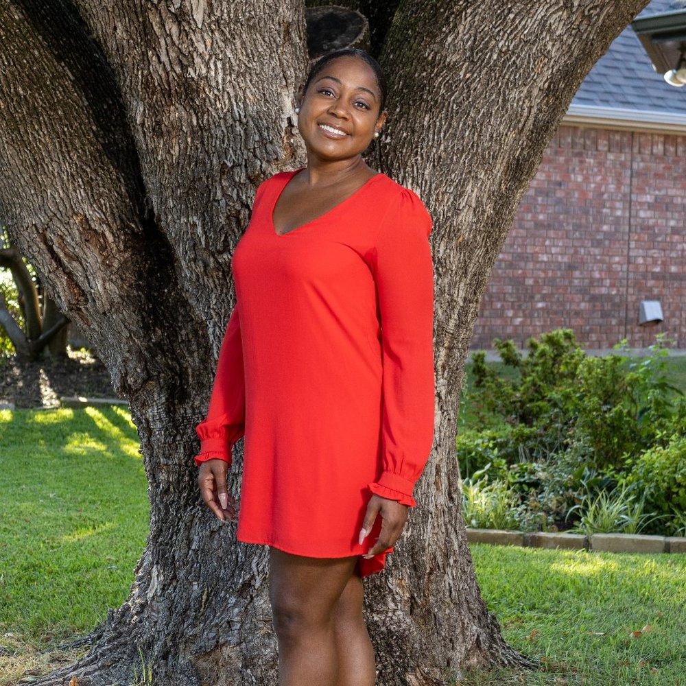 Red Dee Elle Dress